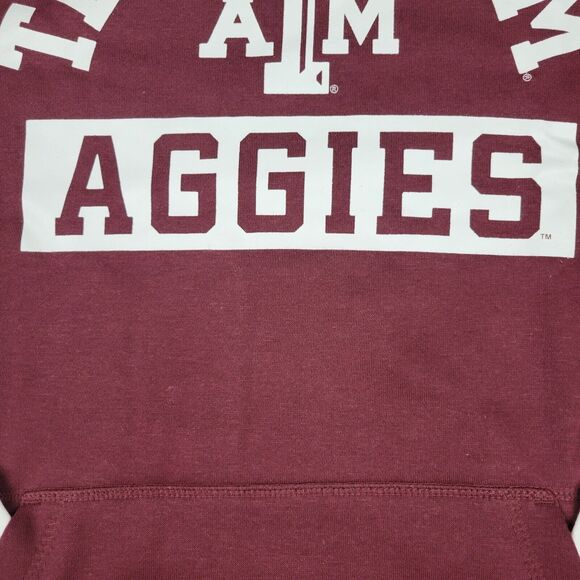Fanatics Texas A&M Aggies Mens XL Sweatshirt Extra Point Hoodie Maroon NCAA SEC - Picture 4 of 15